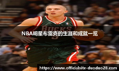 NBA明星布雷克的生涯和成就一览